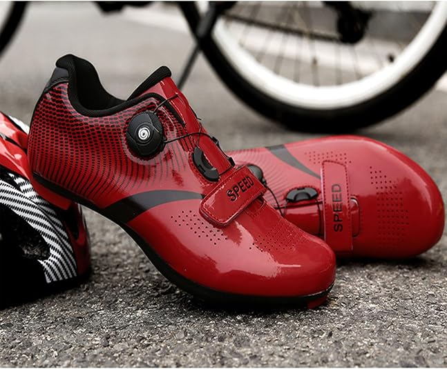 ENEN Fahrradschuhe Für Herren & Damen – SPD-kompatibel, Atmungsaktiv, Mit Drehverschluss, Schwarz-weiß ENEN Fahrradschuhe Für Herren & Damen – SPD-kompatibel, Atmungsaktiv, Mit Drehverschluss, Schwarz-weiß