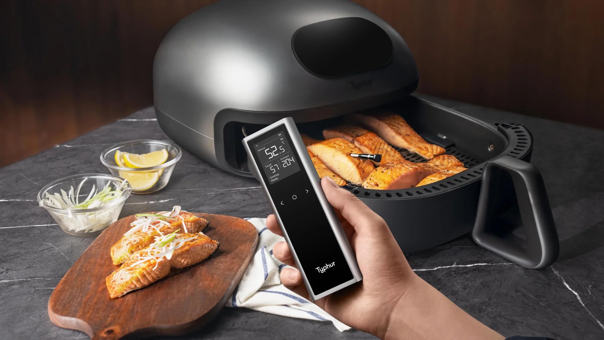 Typhur Sync One - Termometro wireless per carne, WiFi e Bluetooth
