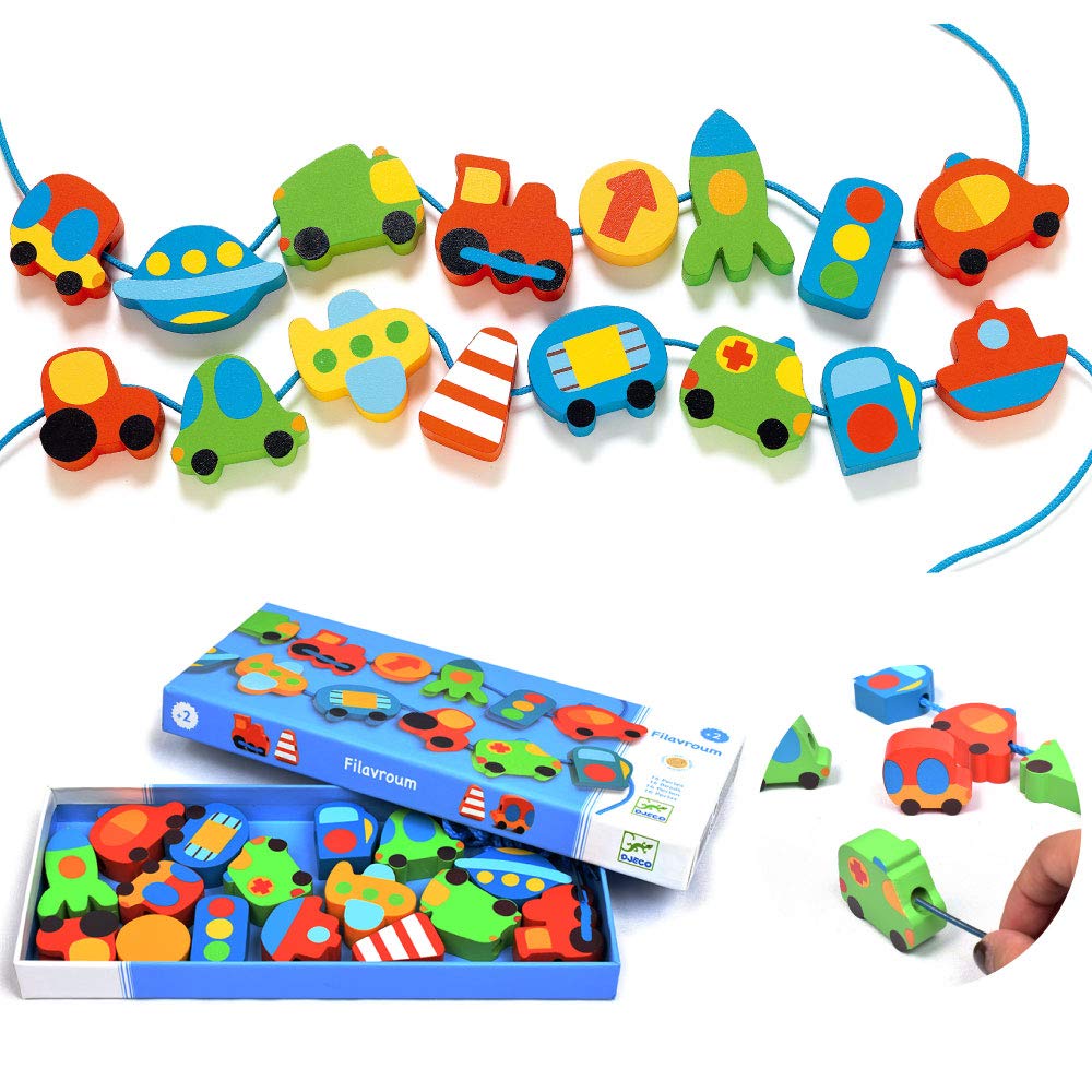 Amazon.co.jp: DJECO(ジェコ) ビーズ ビークル DJ06169 : おもちゃ