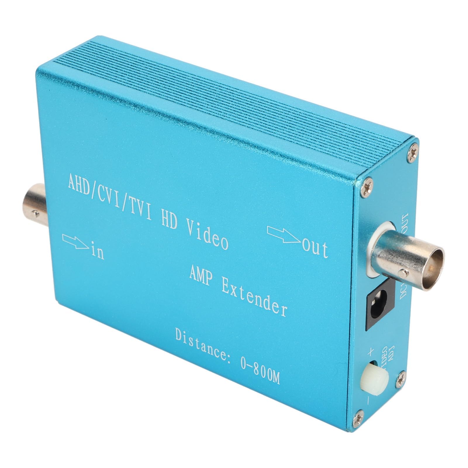 Amplificateur de Vidéo, Amplificateur de Distributeur Vidéo d'image HD sans Perte, Compatible avec Les Signaux Analogiques, AHD, CVI, TVI, Portée de Transmission de 2625