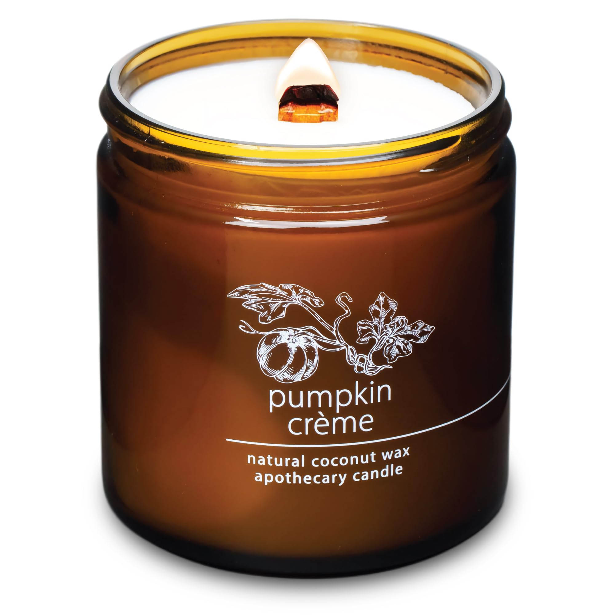  Hemlock Park Pumpkin Crème Large 16 oz Handcrafted Candle with Natural Coconut Wax
| Hemlock Park Large 16 oz Pumpkin C
