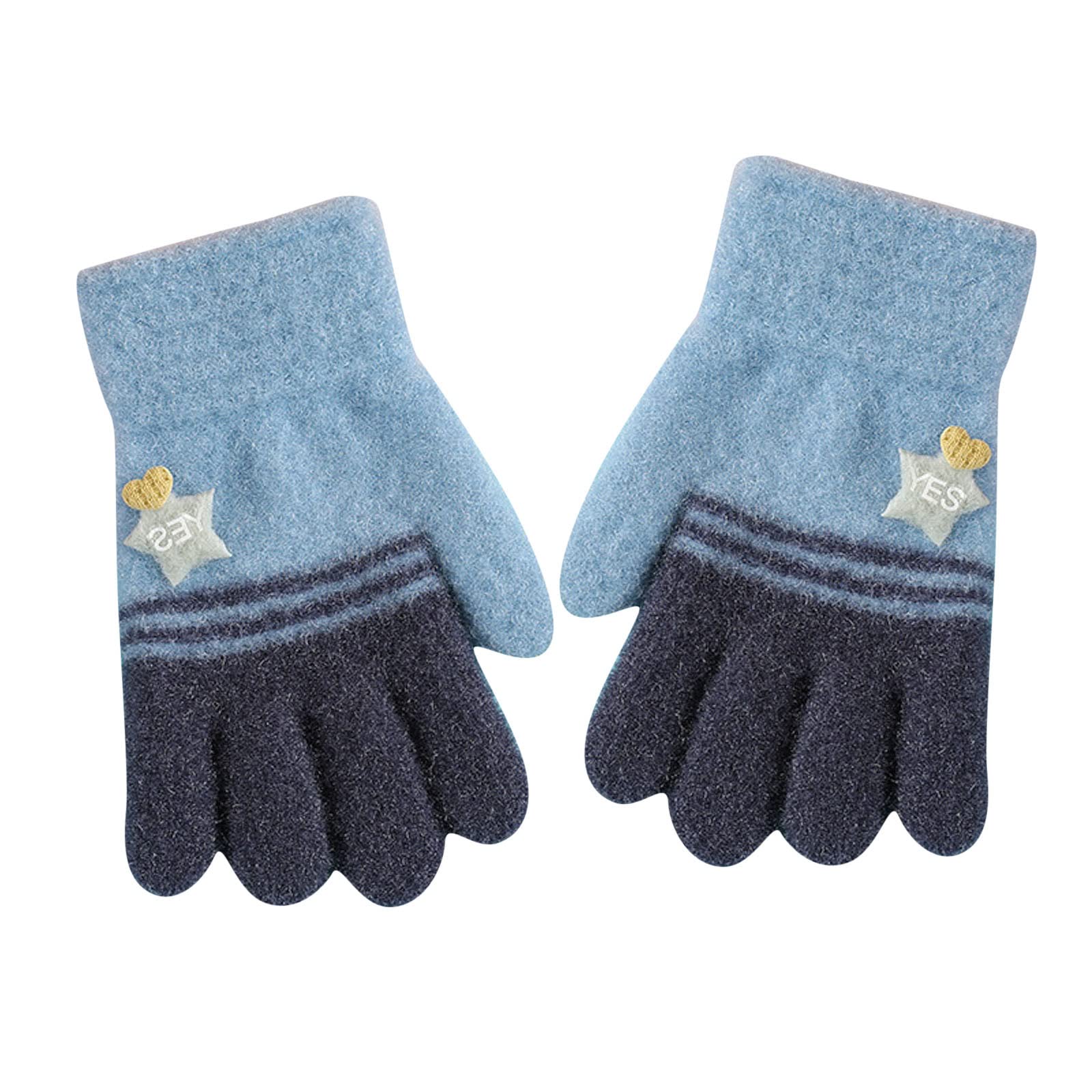 DUHGBNE Winterhandschoenen rekbare warme handschoenen jongens of gebreide handschoenen vrouwenhandschoenen (roze, één maat DUHGBNE Winterhandschoenen rekbare warme handschoenen jongens of gebreide handschoenen vrouwenhandschoenen (roze, één maat