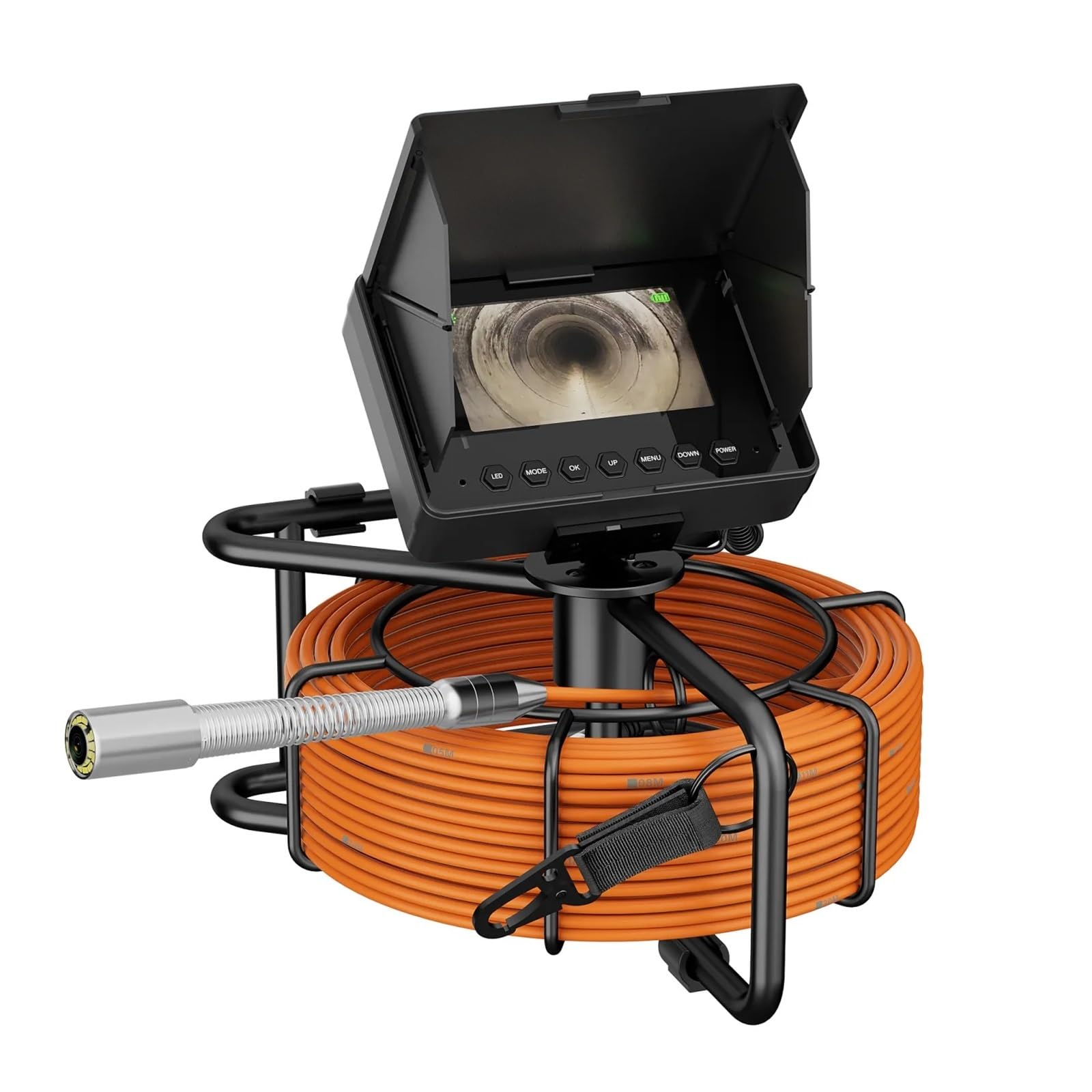 Mthckxjbsuz 23Mm With Dvr Camera Sewer Pipe Inspection Video Camera, Card Dvr Ip68 Drain Pipeline Industrial Endoscope 4.3" Monitor,Reliable Results