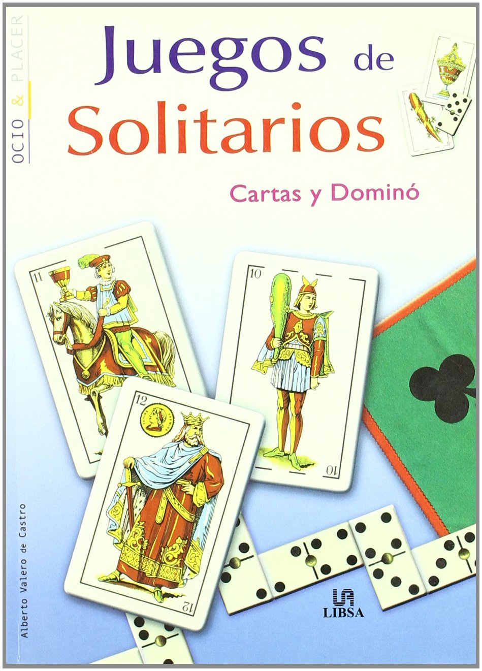 Juegos de solitarios de cartas y domino