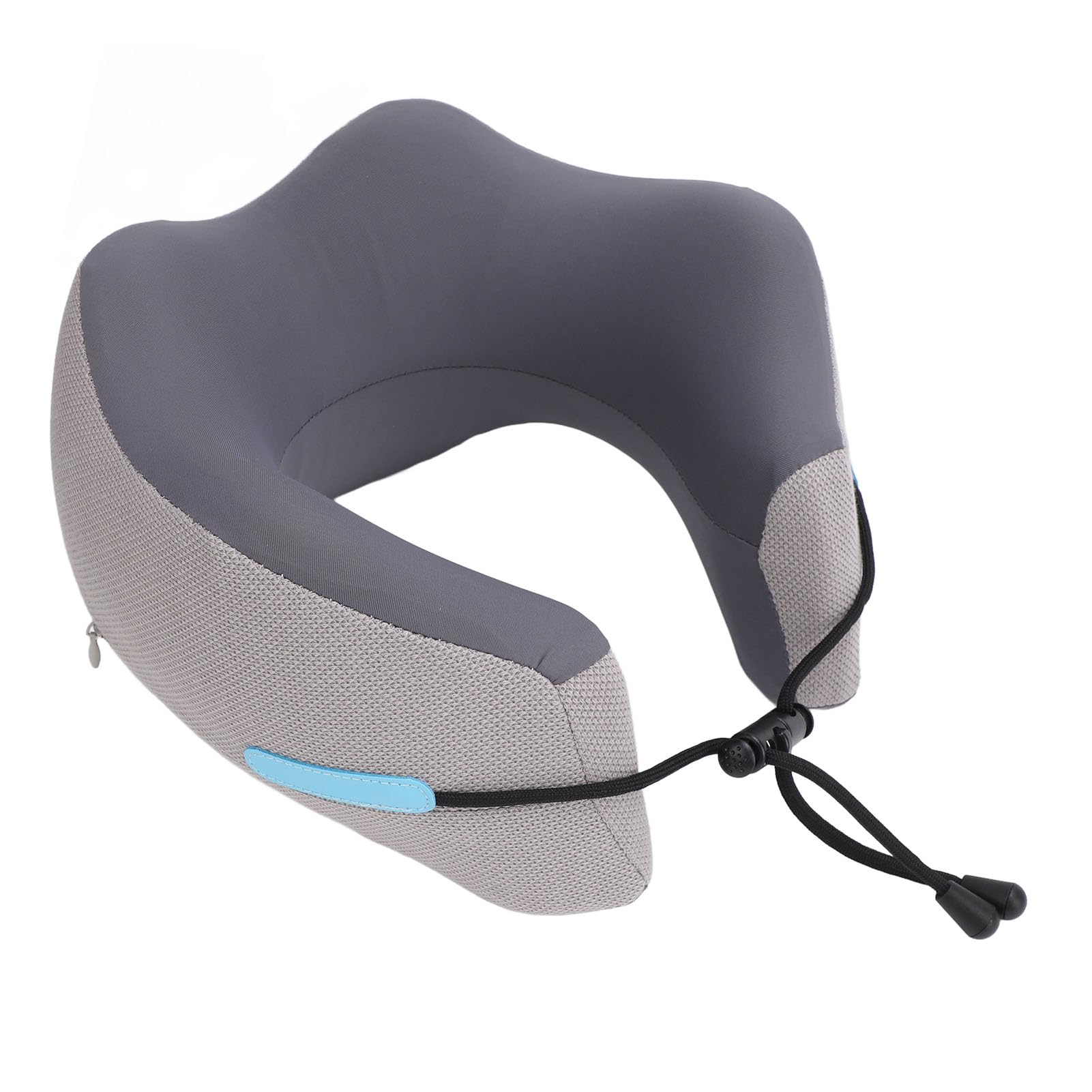 Socobeta Almohada de Espuma Viscoelástica en Forma de U para un Cómodo Soporte de Viaje en Avión y Coche, Ajustable y Lavable, Diseño Ligero (#5)
