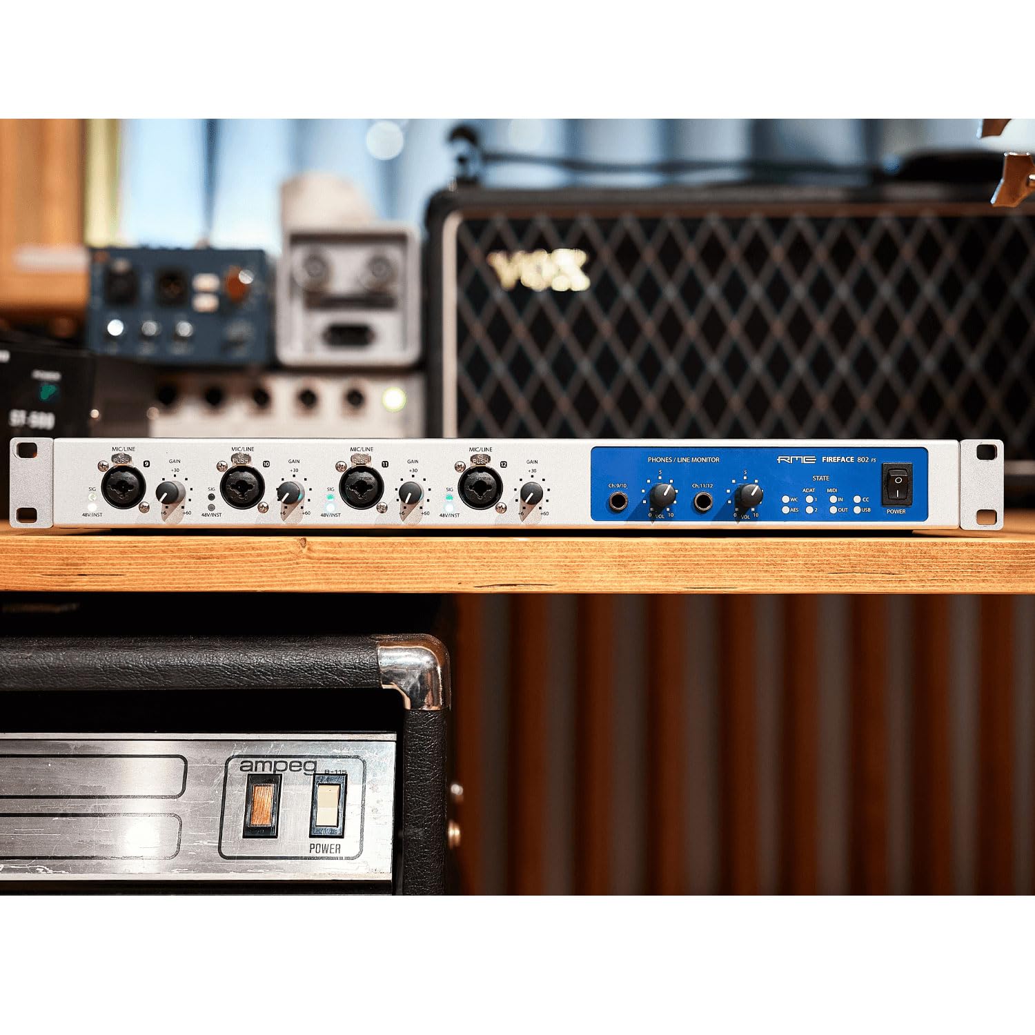 RME Fireface 802 FS 60 canali USB Audio Interface + 2 cavi Keepdrum XLR 6 m