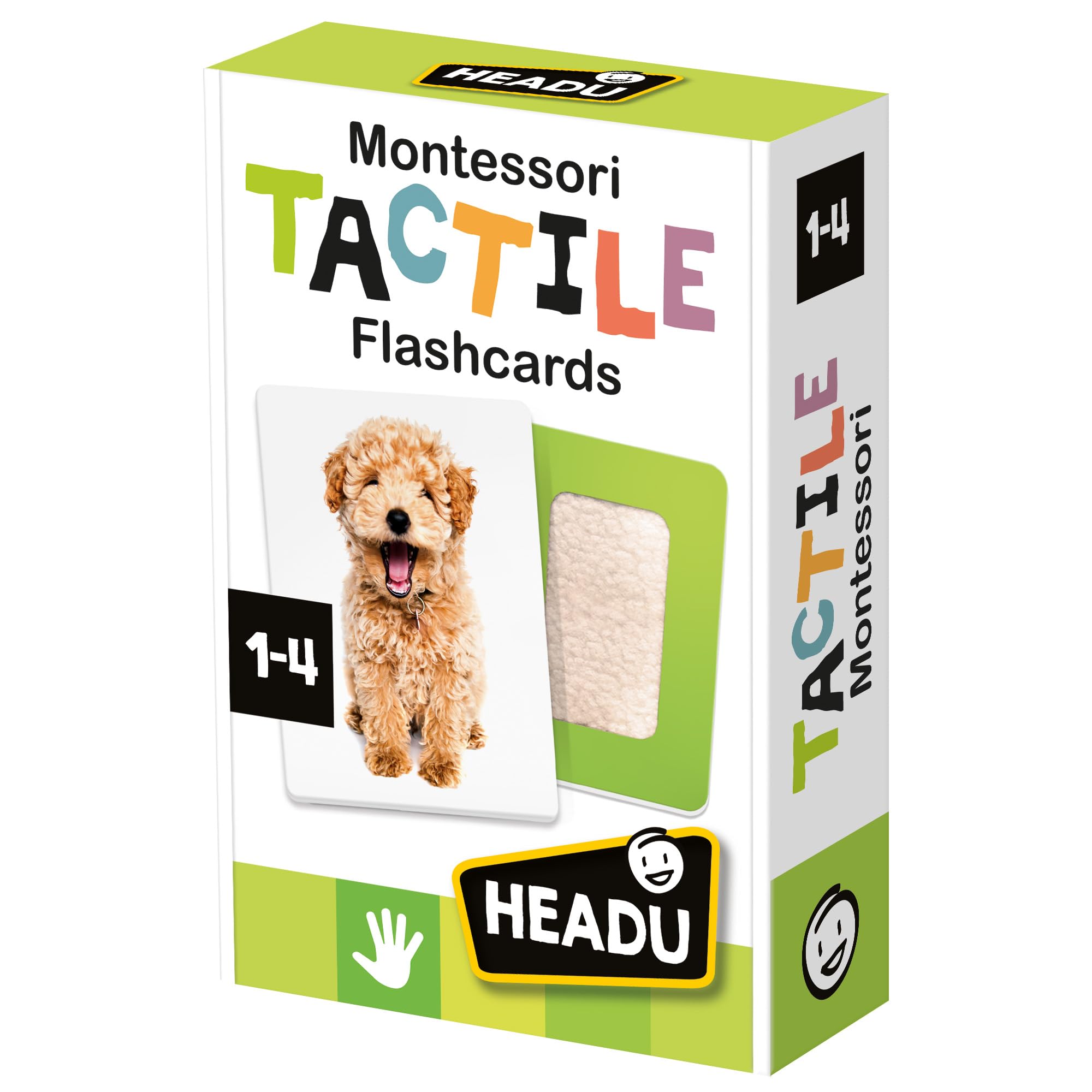 Headu - Flashcards Tactile Montessori (MU23738)