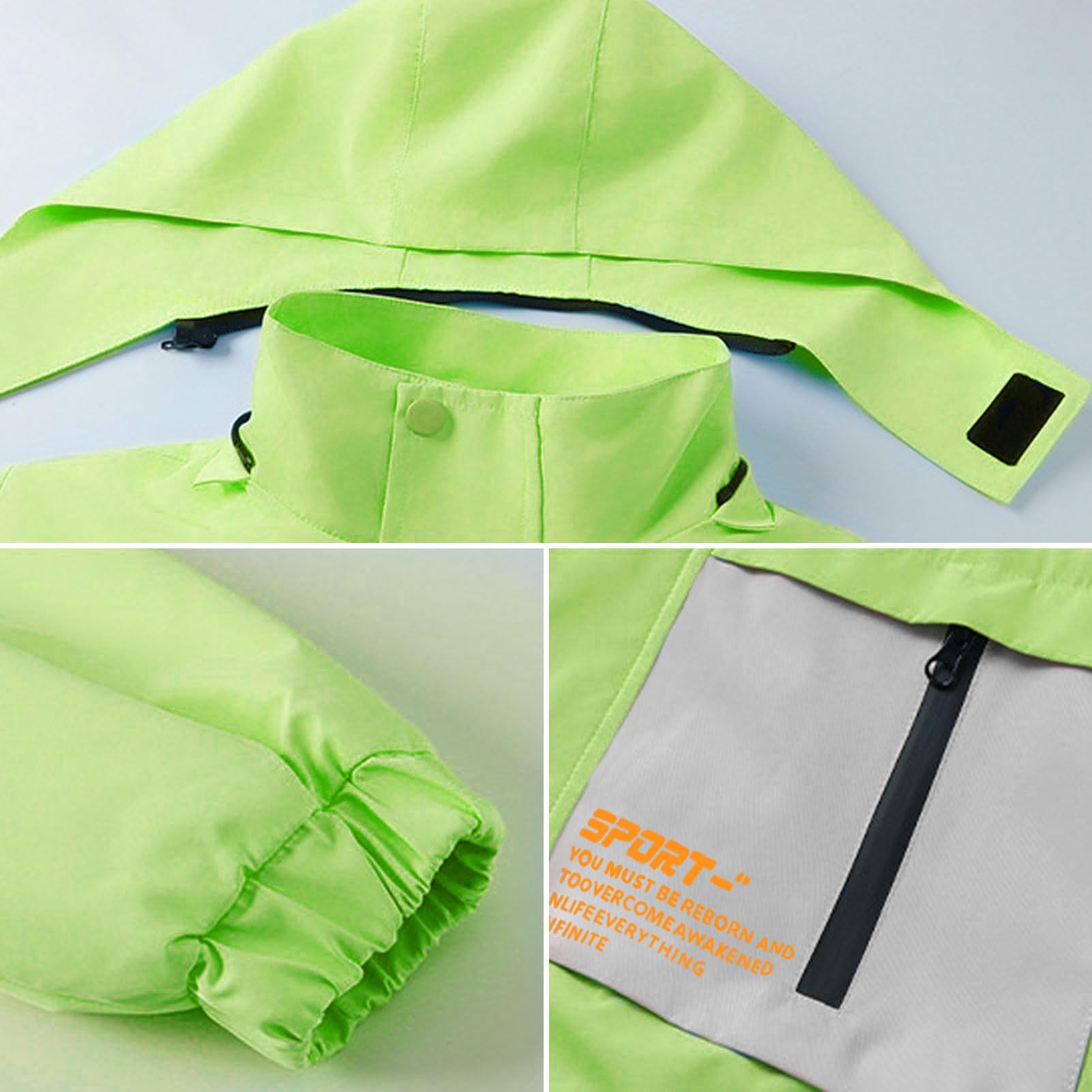 Traje de nieve para niños y niñas, juego de tres piezas chubasquero+chaqueta de forro polar+pantalones, traje de esquí de invierno