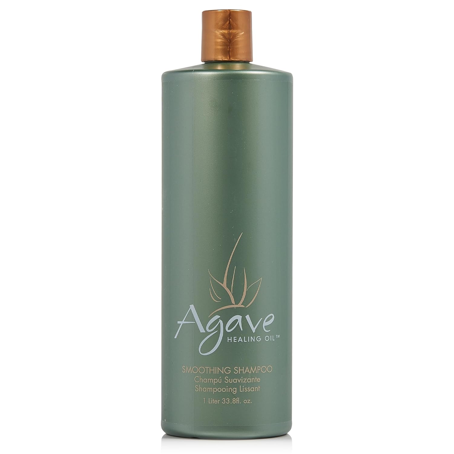 Agave Smoothing Shampoo, Nourishing, Hydrating Formula for Smooth, Shiny Hair, Protects and Preserves Colored Hair, Sulfate-Free