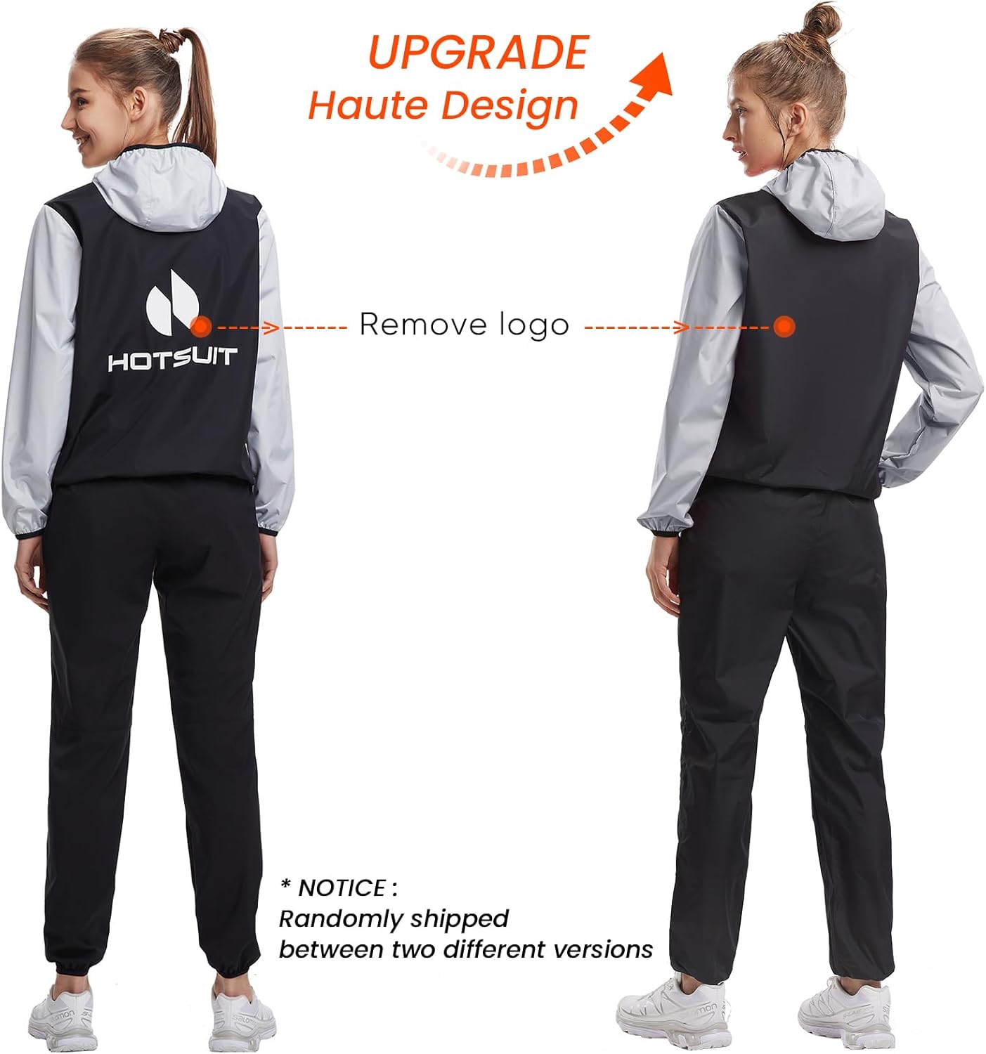 HOTSUIT Sauna Suit for Women Weight Loss Sweat Suits Sauna Jacket Pant Machine Washable Anti Rip for Gym Workout Exercise - Image 5