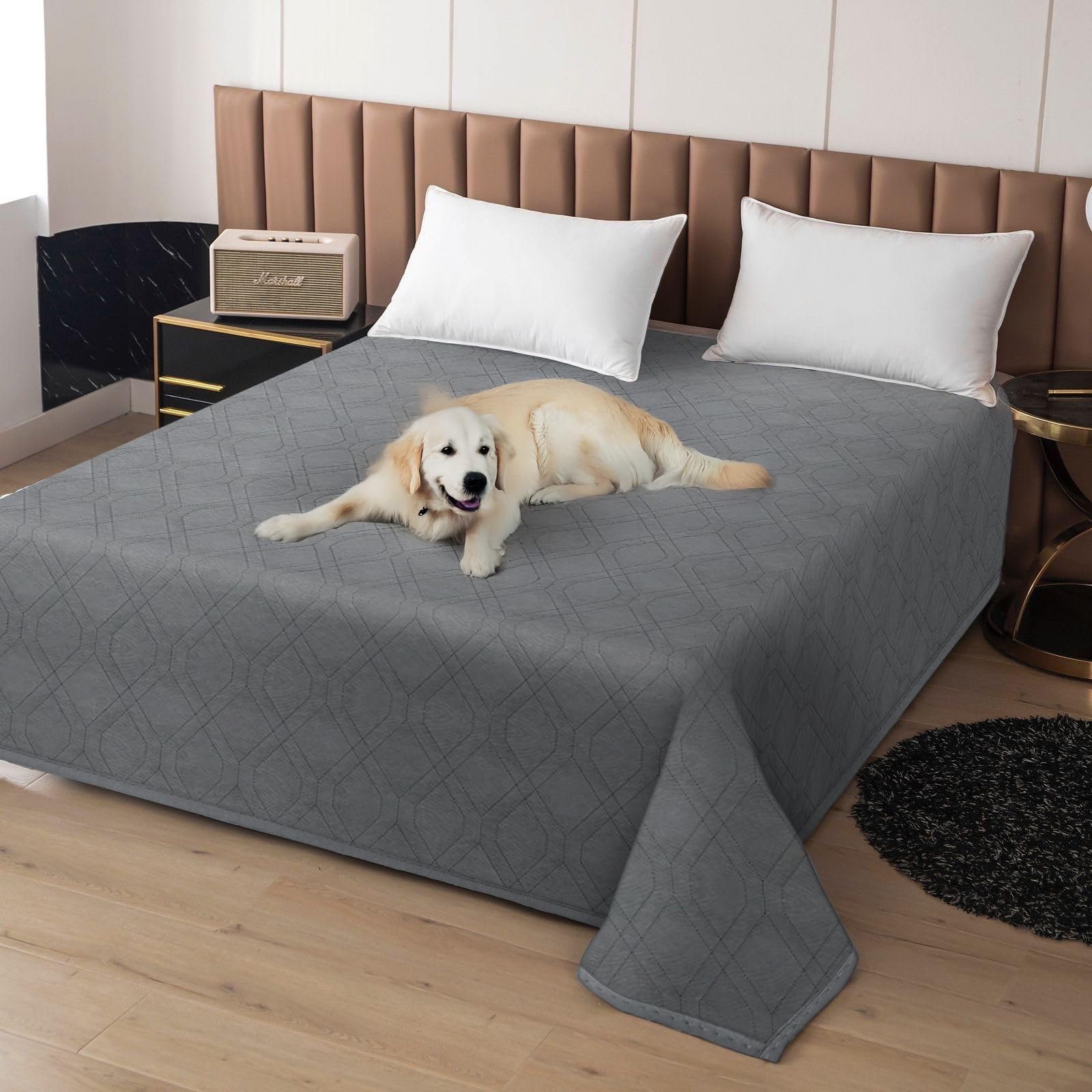 Funda Impermeable para Sofá, Funda para Cama, Funda para Mascotas, Sofá, Funda para Muebles de Sofá, Lavable a Máquina, Apta para Perros, Gatos, 172x208cm