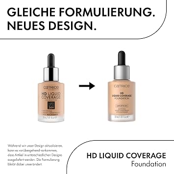 Catrice HD Liquid Coverage Foundation Make-Up