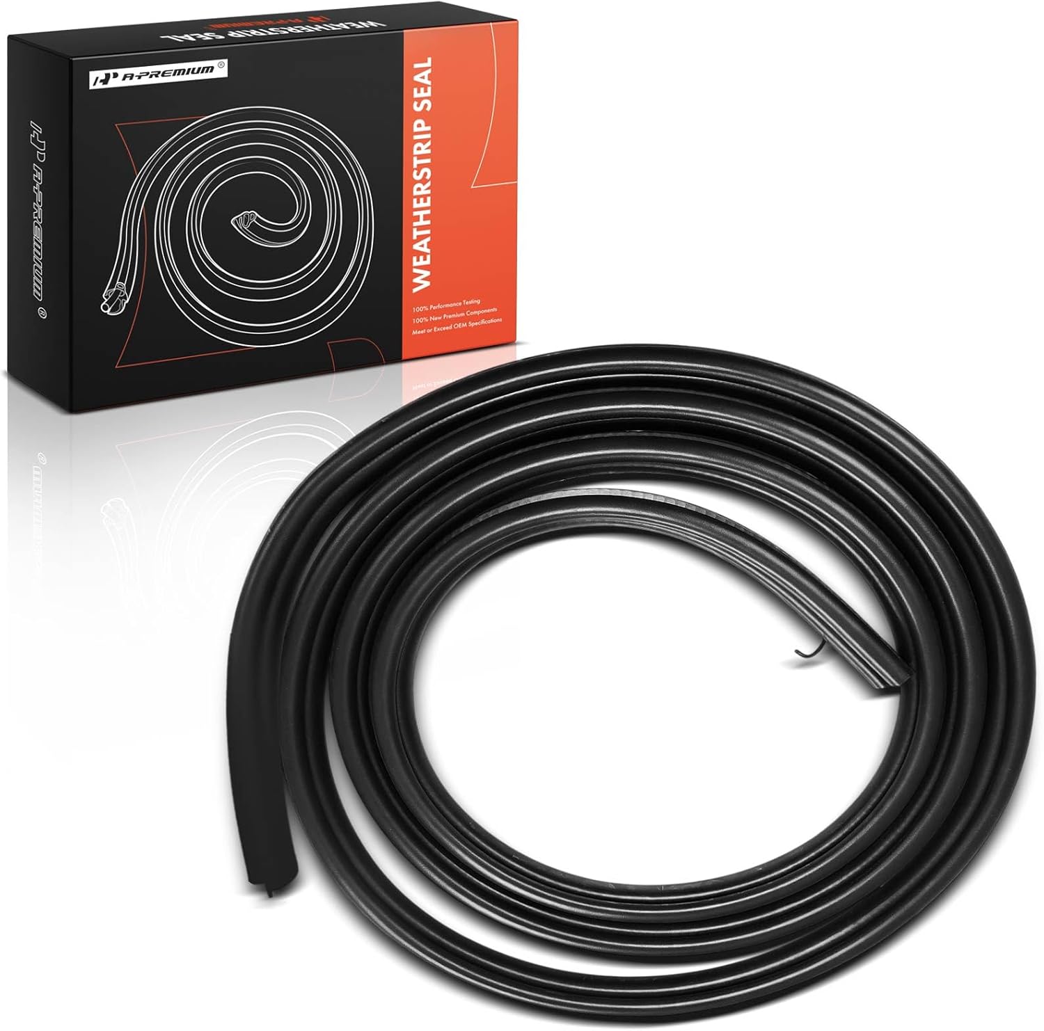 A-Premium Front Left or Right Car Door Weather Stripping Seal Strip Compatible with Ram 1500 2011-2018, 1500 Classic 2019-2023, 2500 3500 4500 5500 2011-2024 & Dodge Ram 1500 2500 3500 2009-2010