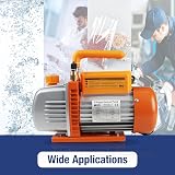 BACOENG 4.2 CFM 2 Stage Vacuum Pump for Air Conditioning, Degassing Casting Resins, Silicones, Oils - 6
