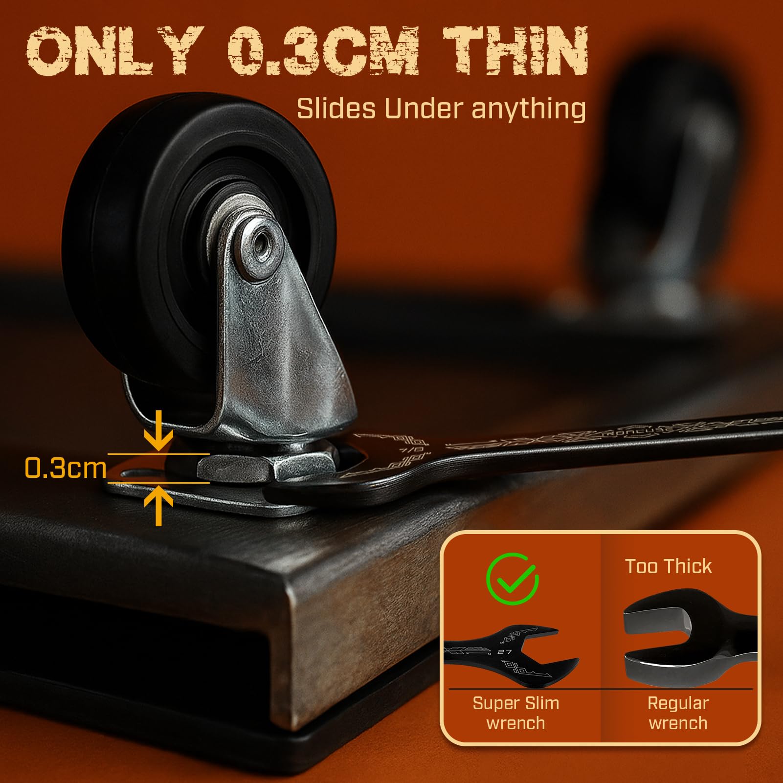 Amazon | IRONCUBE(アイアンキューブ) バイク用超薄型レンチ