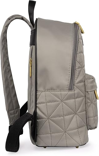 Miniatura 4 de Montana West Mochila Wrangler para mujer, mochila acolchada para viajes casuales, Gris, Mochilas de mochila