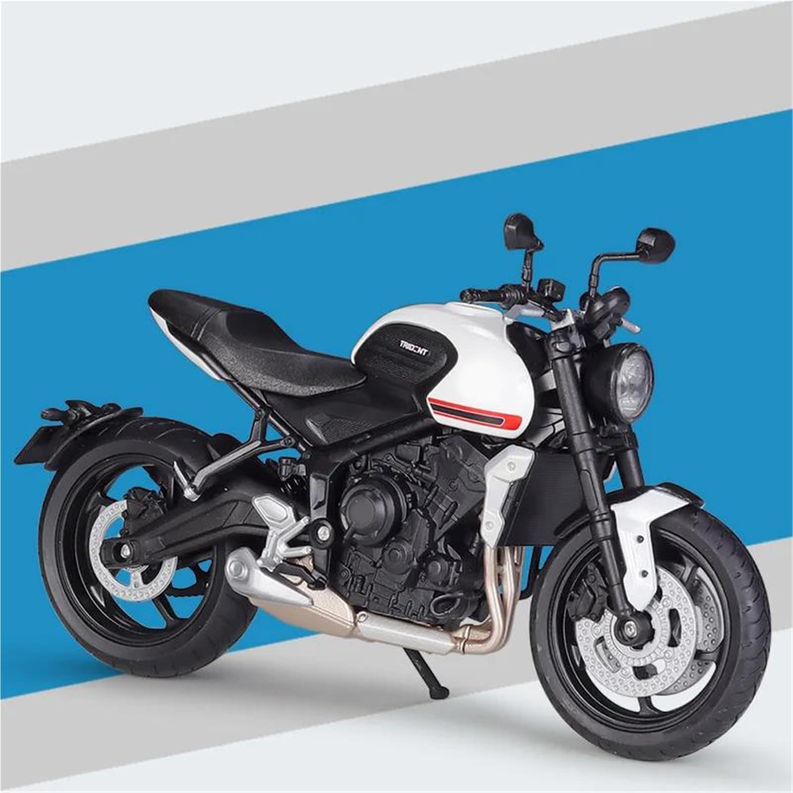 Modelo De Motocicleta Aleación A Escala 1:12 para Triumph Trident 660 Maqueta Juguete Regalo
