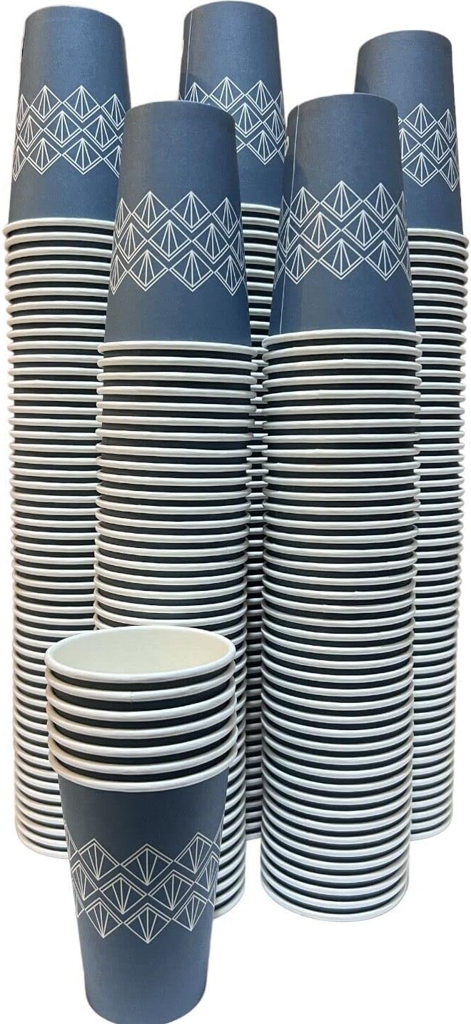 Ruiyang 1000 Disposable Cups for Hot and Cold Drinks 50 X 9oz