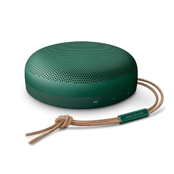 Bang &amp; Olufsen Portable Speaker Beosound A1 2nd Green Bluetooth Wireless IP67 Certified Waterproof Dustproof Video Conference