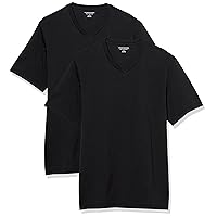 Amazon Essentials T-shirt da uomo regular fit a maniche corte con scollo a V (disponibile)