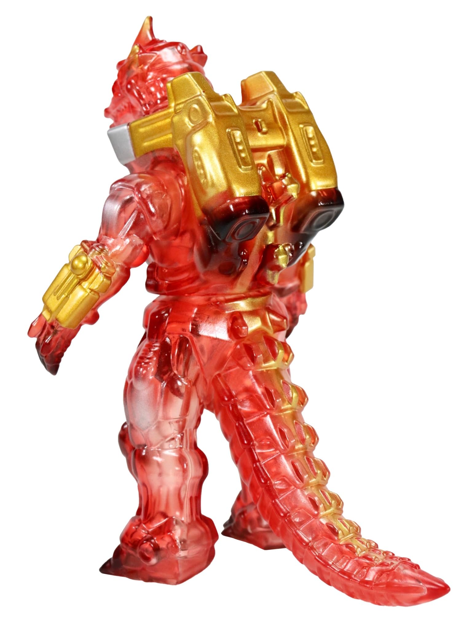 CCP serie medie Godzilla EX [Vol. 7] Mechagodzilla (2002) Clear Red Ver., circa 4,7 pollici (120 mm), PVC preverniciato finito morbido vinile figura
