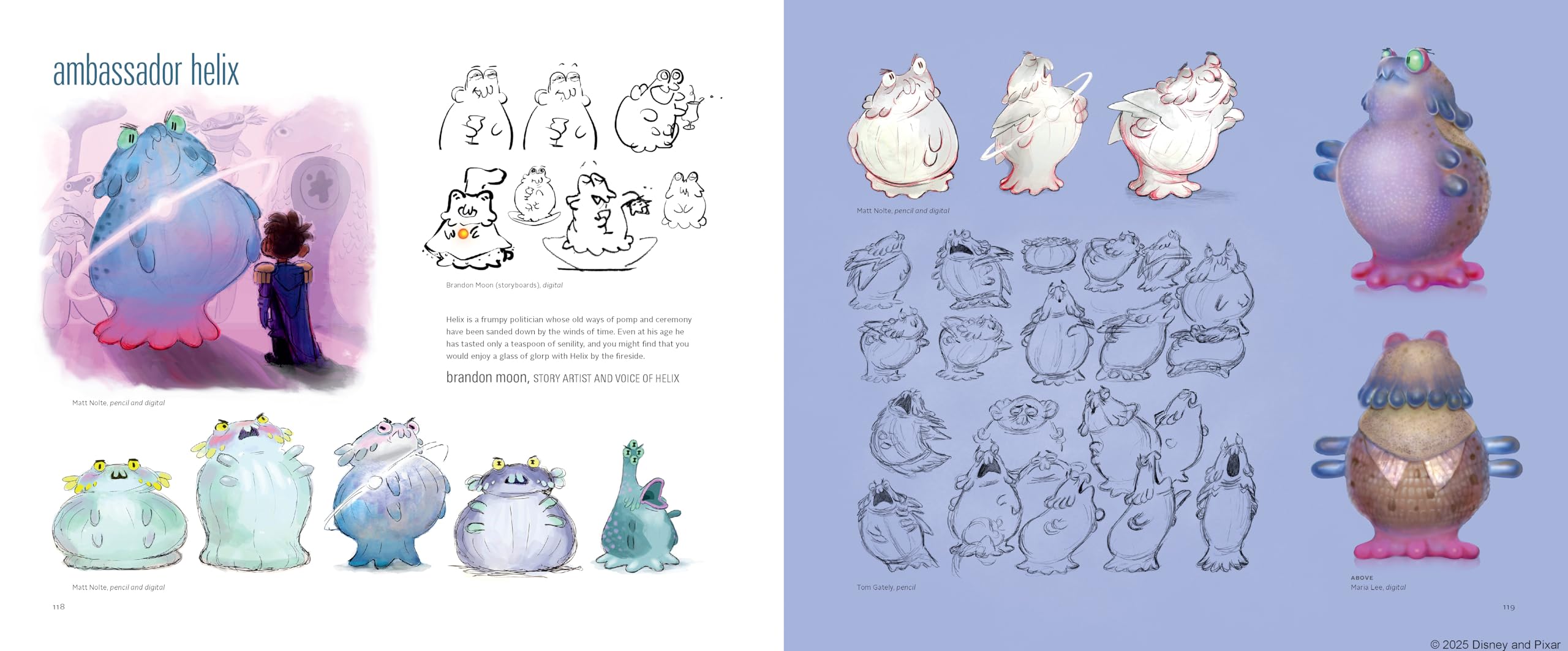 Disney/Pixar The Art of Elio