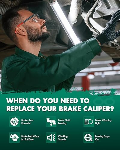 Miniatura 7 de SCITOO 19B2950 19B2951 Ensamblaje de pinzas de freno de disco trasero izquierdo y derecho con soporte para Scion para tC 2005-2010