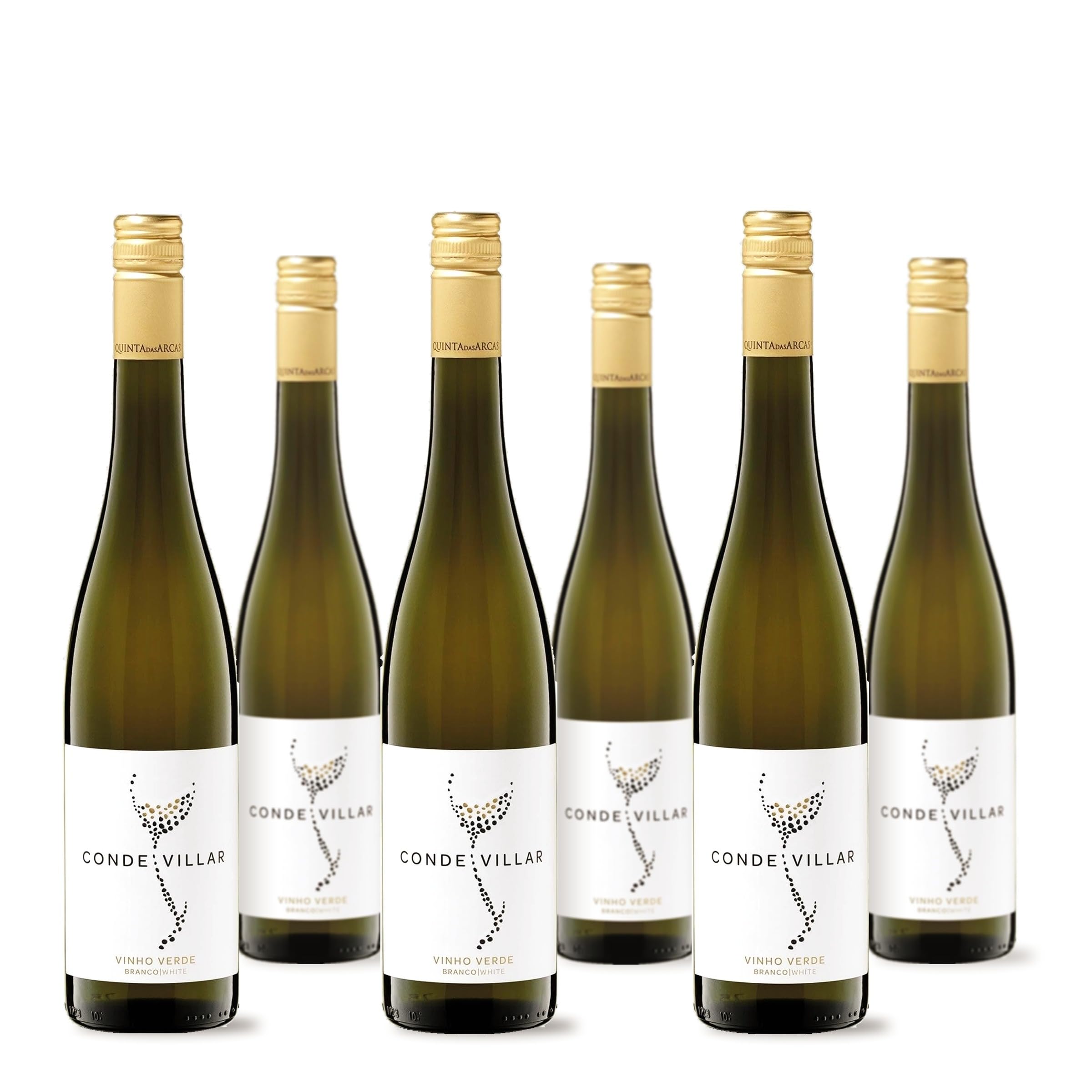 Quinta das Arcas 2025 Conde Villar Vinho Verde Branco (6 x 0,75 l) inkl. weine.de-DropStop