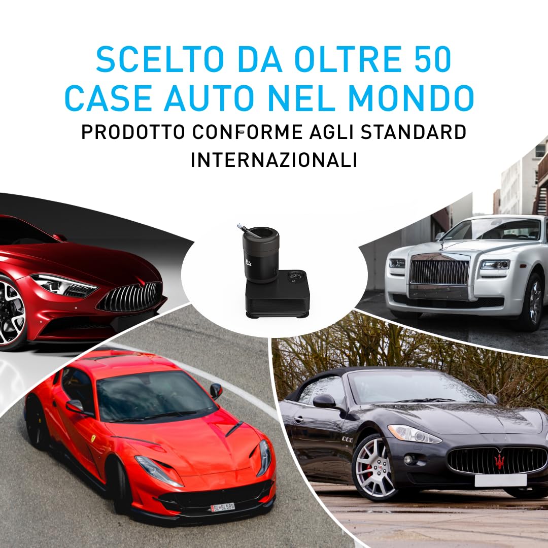 FIX&GO Airflex - Kit de reparación de neumáticos de 12 V – Compresor portátil con sellador – Sistema de reparación rápida para coche