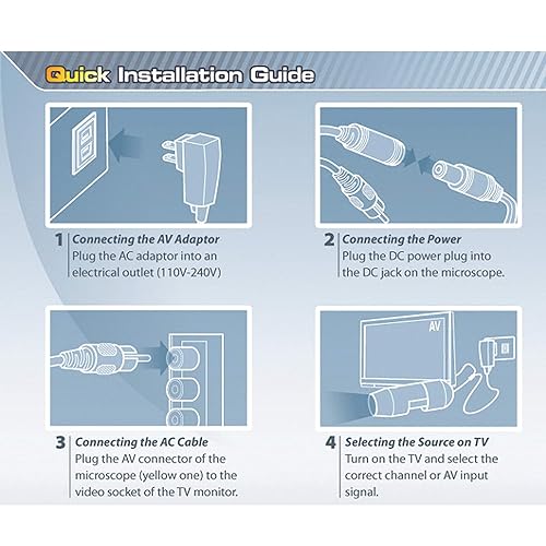 Miniatura 7 de Dino-Lite Cámara ocular RCA AM422XN - Resolución de 640 x 480, uso para microscopio tradicional, no necesita software, se conecta directamente a una