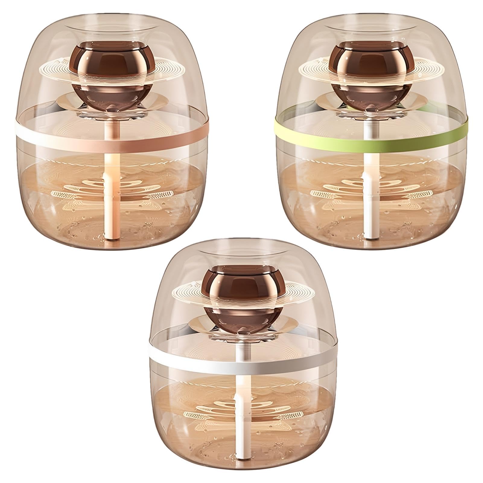 Diffuseur d'huiles essentielles et humidificateur maison portable double buse pour voiture