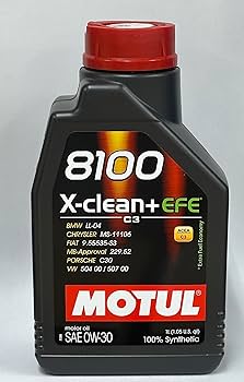 Amazon | モチュール(Motul)8100 X-CLEAN+ EFE 0W-30 1L 全合成