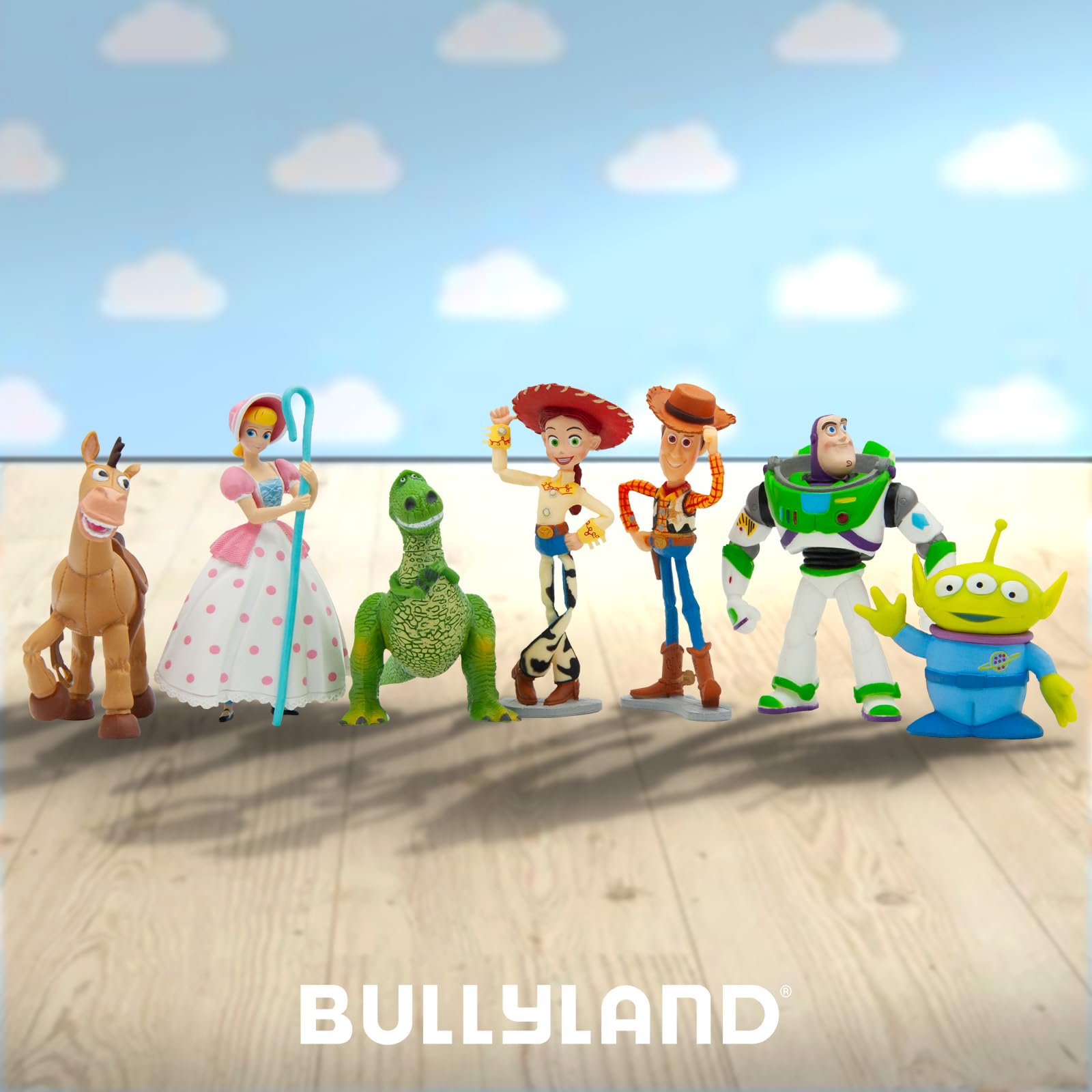 Bullyland 12778 - Figurka do zabawy porcelanowa z Disney Pixar Toy Story, ok. 10,5 cm, wierna w szczegóły, idealna jako mały prezent dla dzieci od 3 lat
