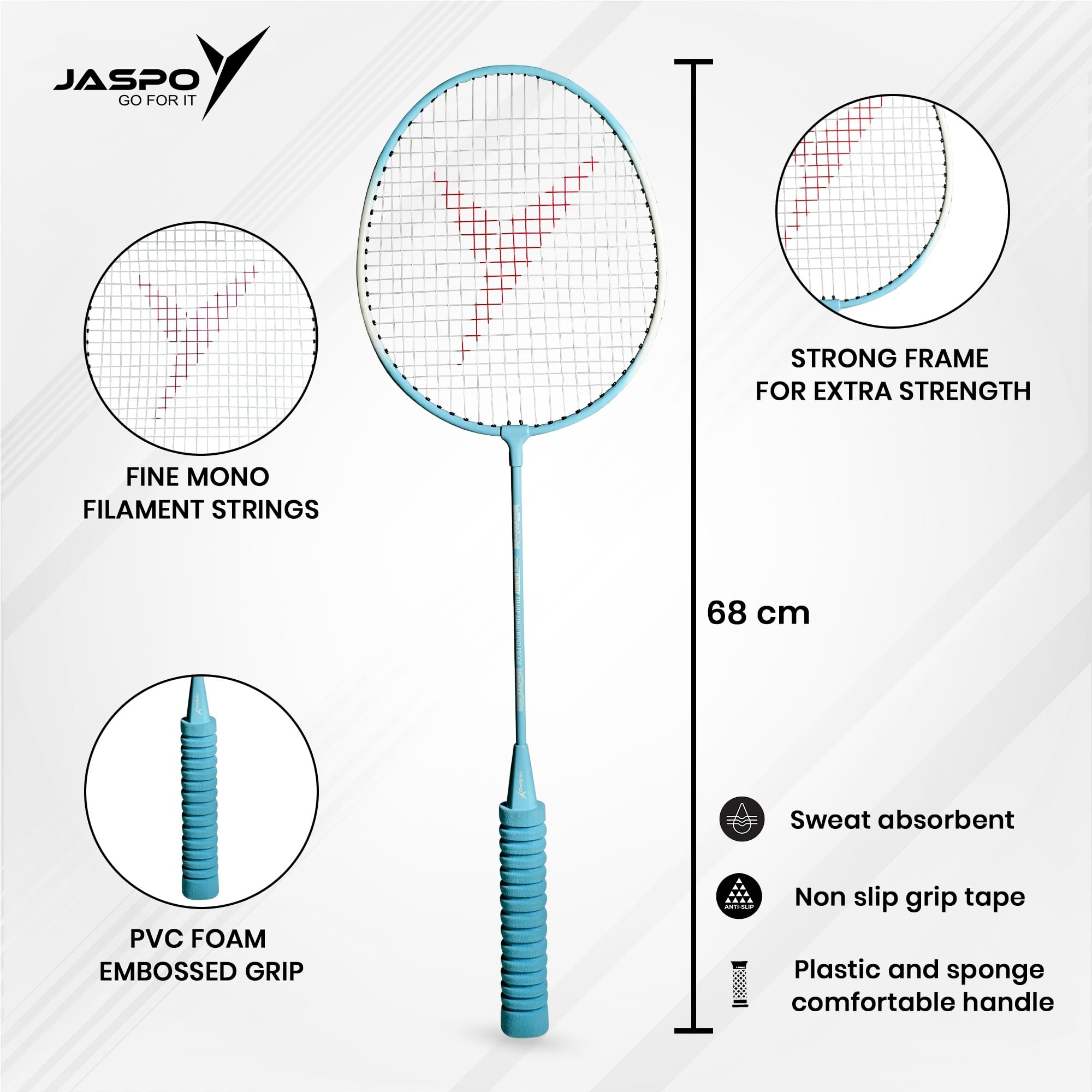 Jaspo Proxcel-1103 Badminton Kit - Kids & Teens -2