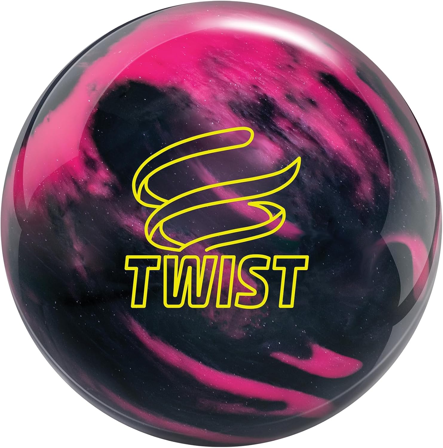 Brunswick Twist Pink/Black Bowling Ball
