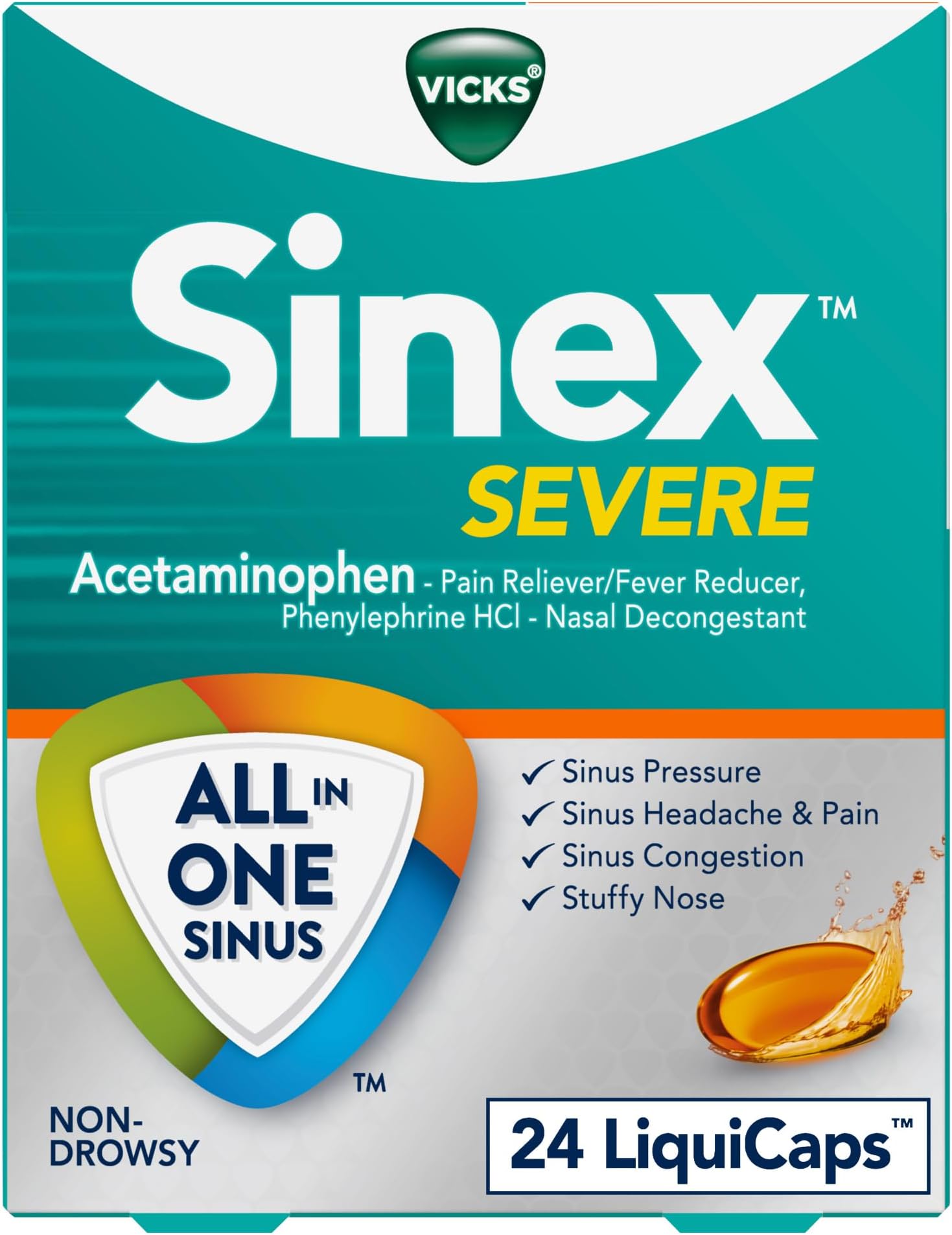 Sinex All-in-One LiquiCaps