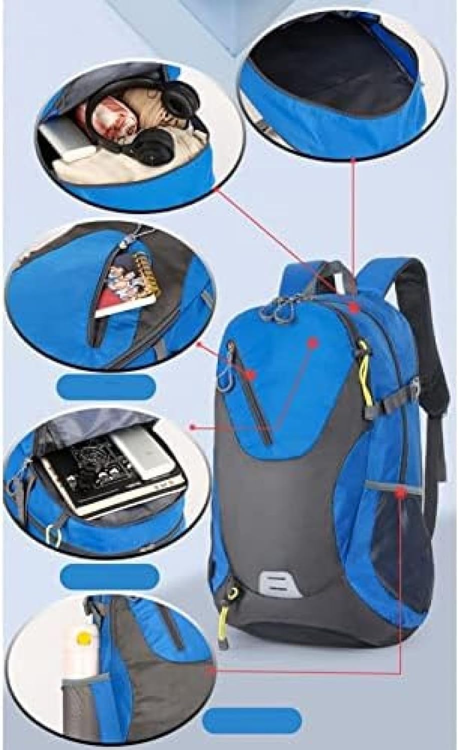 [GOODDAYS] 登山リュック 40L 登山バッグ 大容量 バックパック 撥水・防汚 ザック リュックサック 多機能 収納性 超