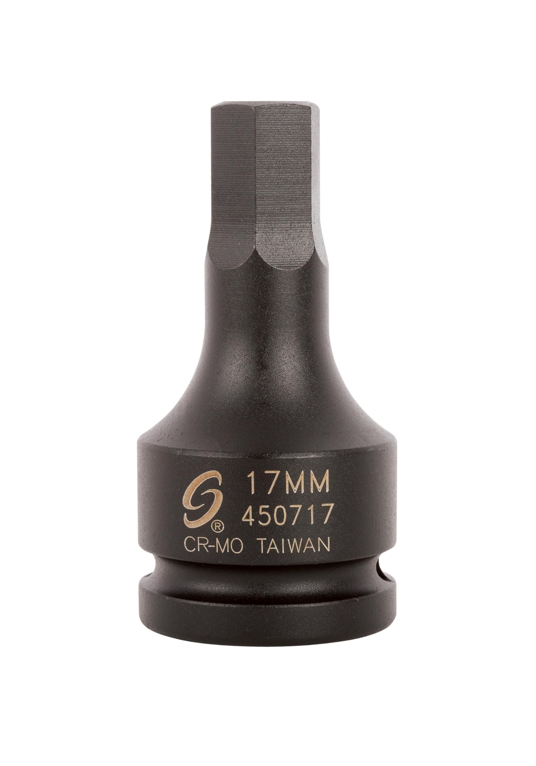 450717 3/4-Inch Drive 17-mm Hex Driver Impact Socket