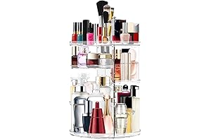 Rotating Beauty Organizer: The Ultimate Customizable Storage Solution