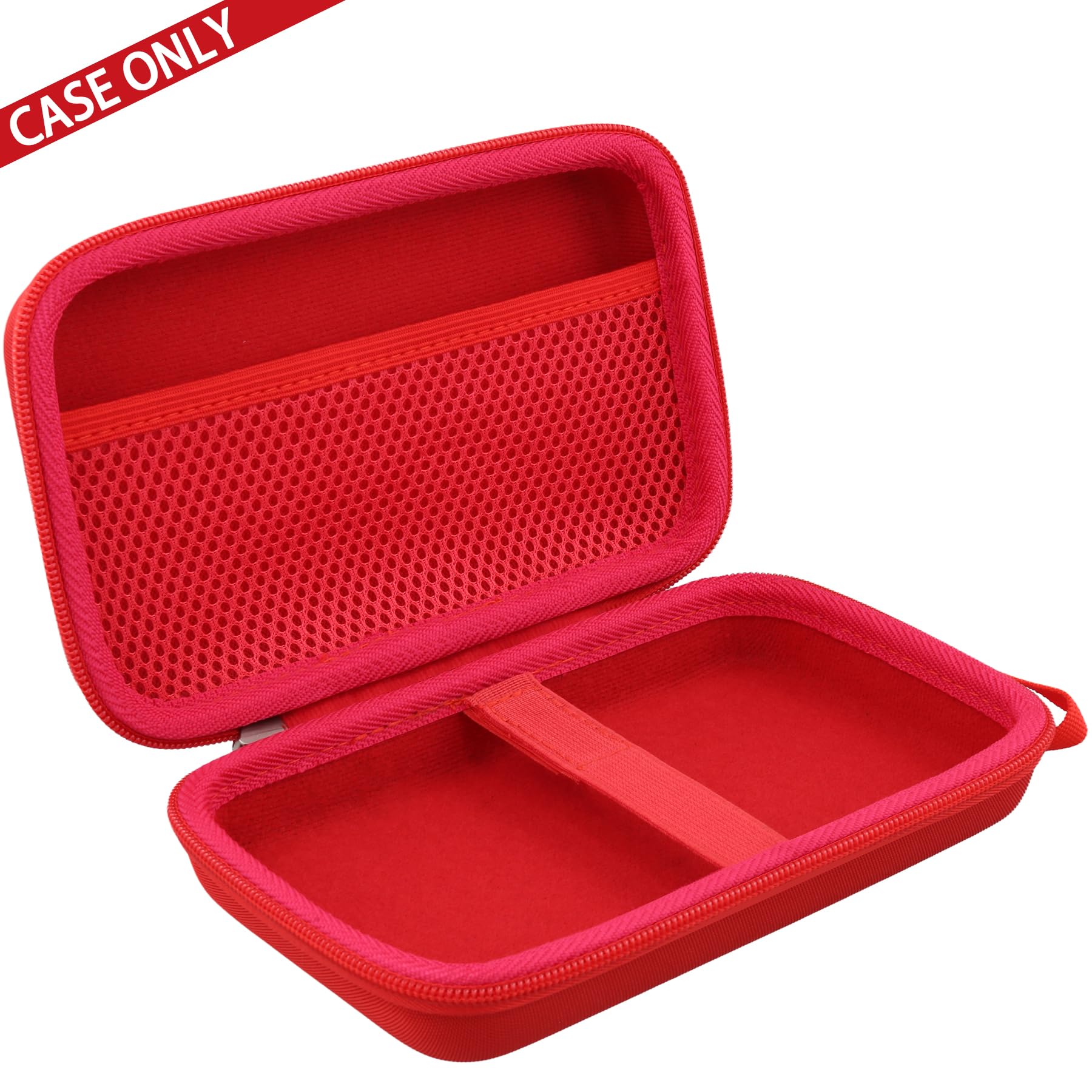 khanka Étui pour manette de jeu mobile Backbone Pro/Backbone One, étui de transport compatible avec manette de jeu mobile Backbone Pro/Backbone One, étui uniquement (rouge)