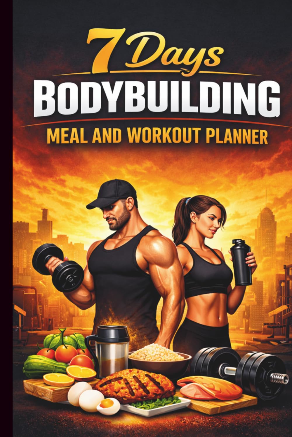 7 days Bodybuilding Meal and Workout Planner Bodybuilding Nutrition Guide for Beginners: Muscle Gain, Fat Loss, Meal Planning, Alvi Script: ... Plans, Fitness, and Healthy Lifestyle Guides)