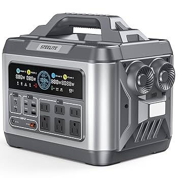 Amazon.co.jp: STEELITE Roket 1200 ポータブル電源 1200W 大