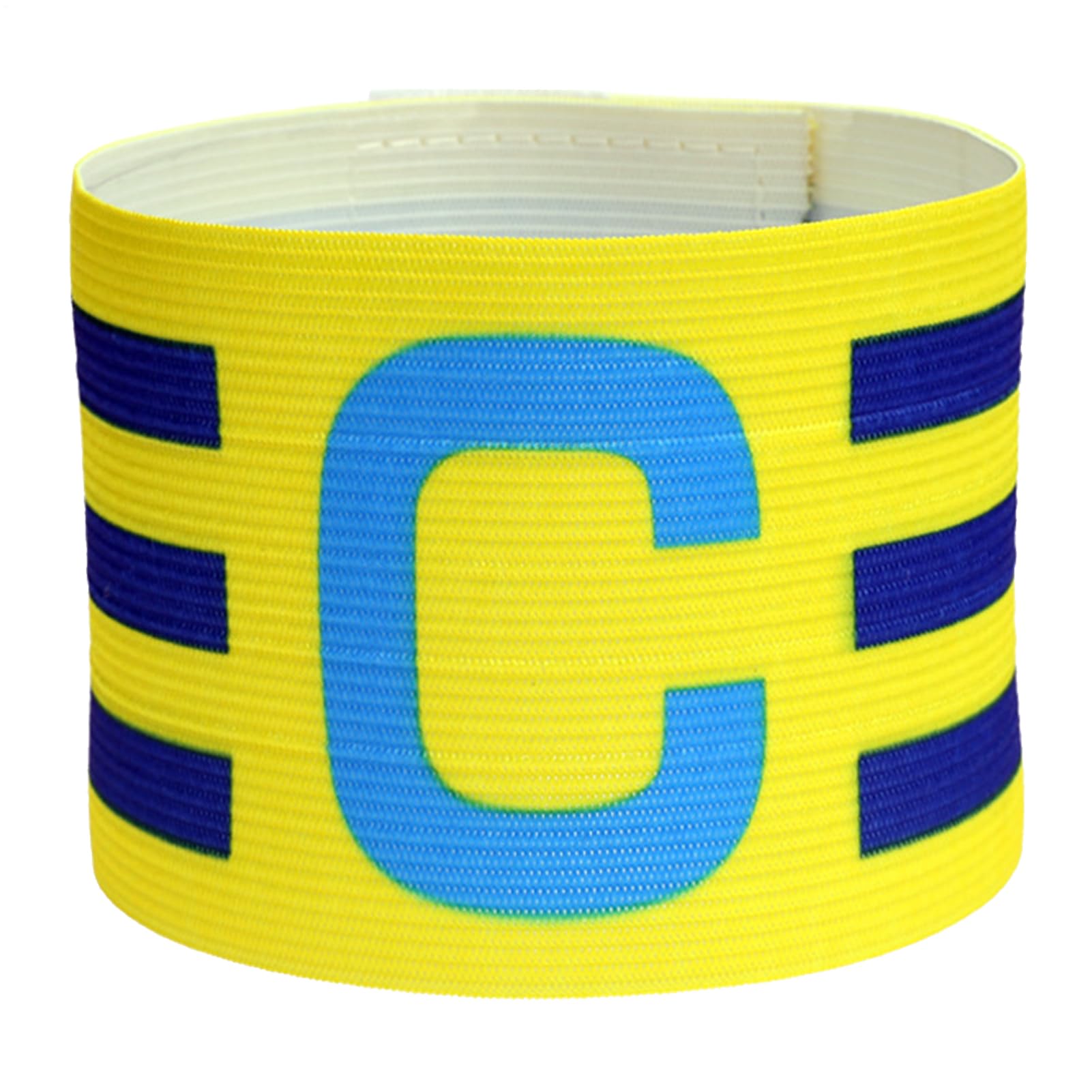 Football Captain Band – Soccer Armband, Sports Game Strap | Adjustable Team Band, Captain Armbands, Breathable Sports Accessory, Armband for Football Players