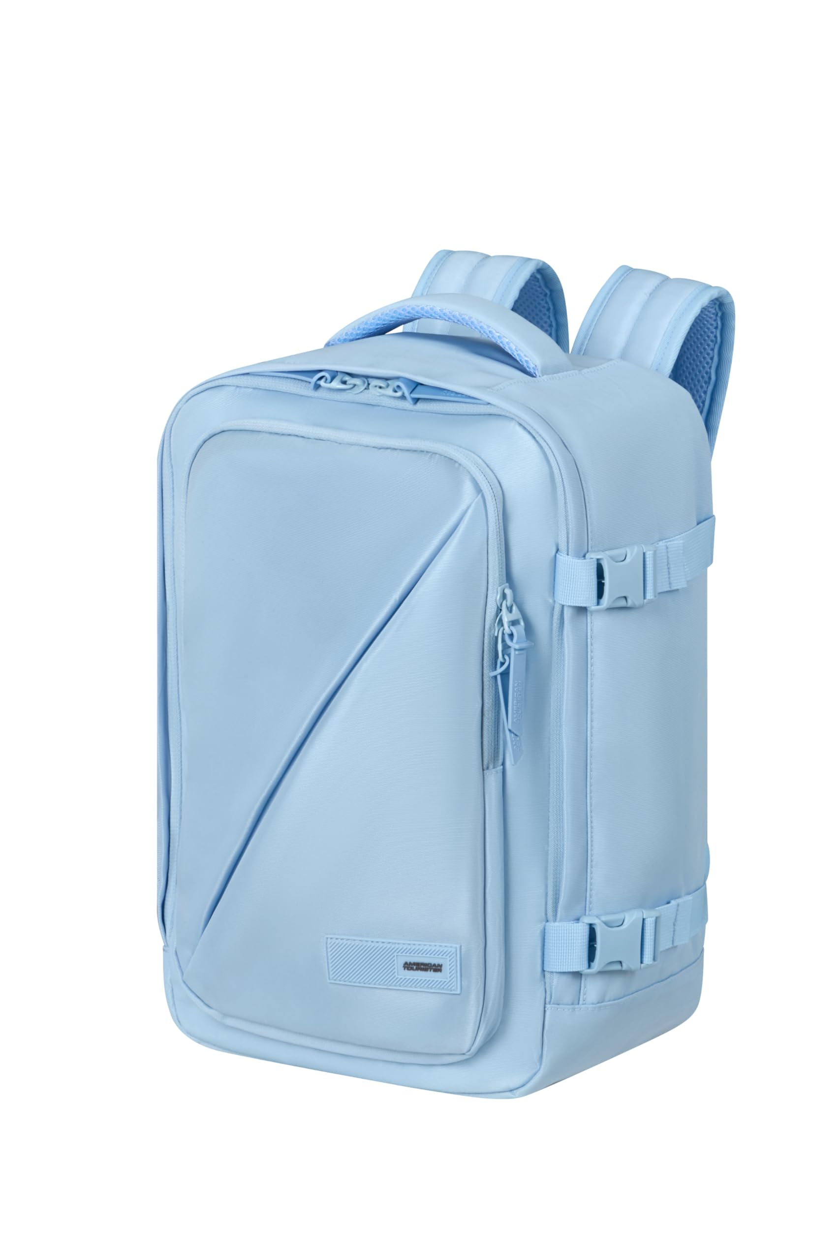 American Tourister Take2Cabin - Ryanair Underseat Cabin Bag,25 x 20 x 40 cm,24L, Blue (Pastel Blue)