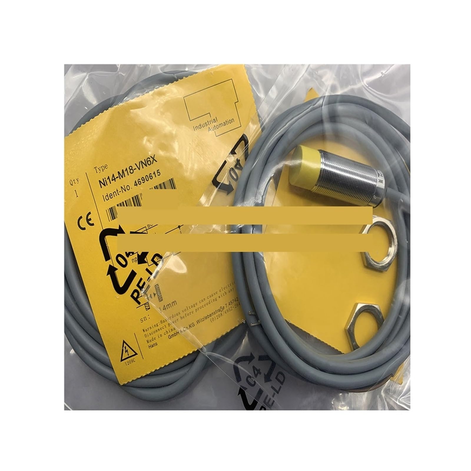 Capteur de proximité NI14-M18-VN6X pour éviter les pannes NPN M18
