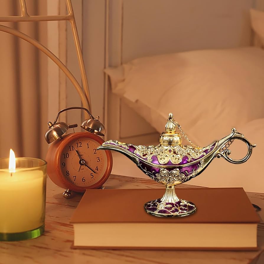 アラビアランプ アジアンインテリア雑貨 楽天市場】アラジンの魔法のランプ 【18cm×11cm】 / アラジン