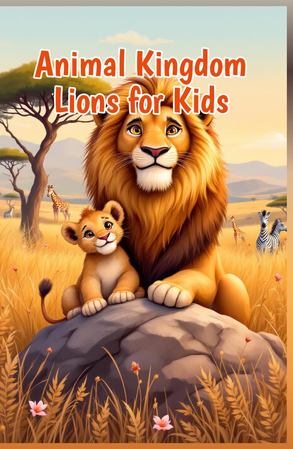 Animal Kingdom Lions for Kids: 100+ Fun Facts About Lion Prides, Cubs, Hunting, Habitat, and Wildlife Conservation