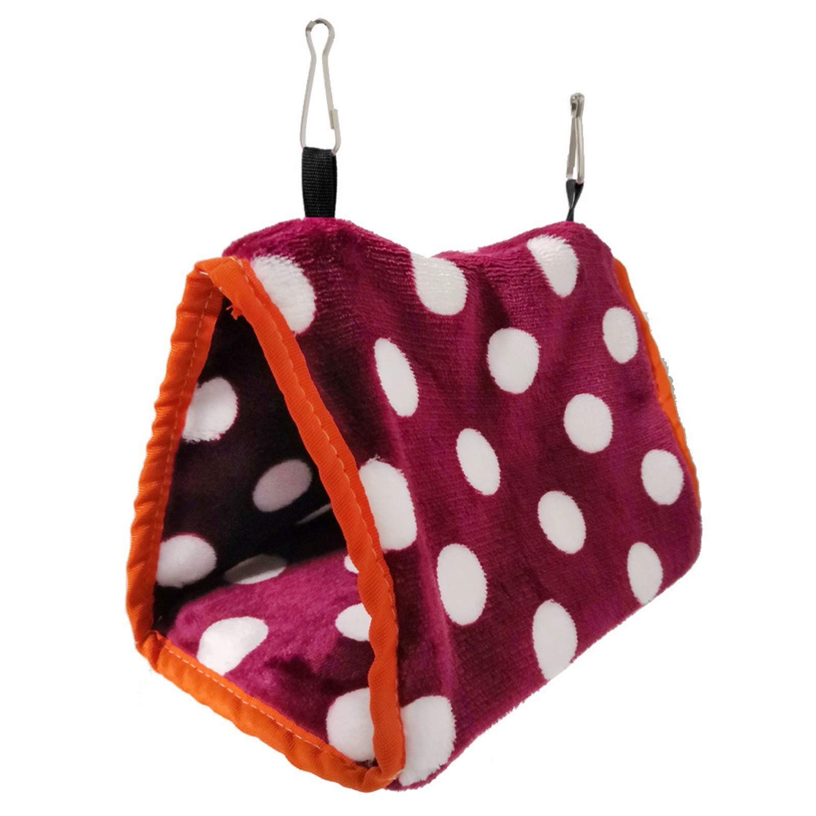 Nido de pájaros, Casa Nido de Pájaro Jaulas Pájaros Nidos Mascotas Loro Hamaca Cama Colgante Peluche Cálida Invierno Jaula Tienda AS(D,L)