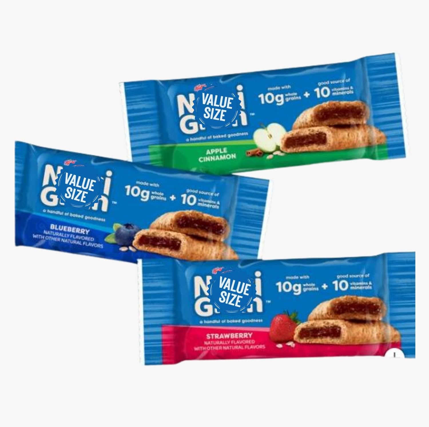Breakfast Bars, Variety Pack, 1.3 oz, 64 ct