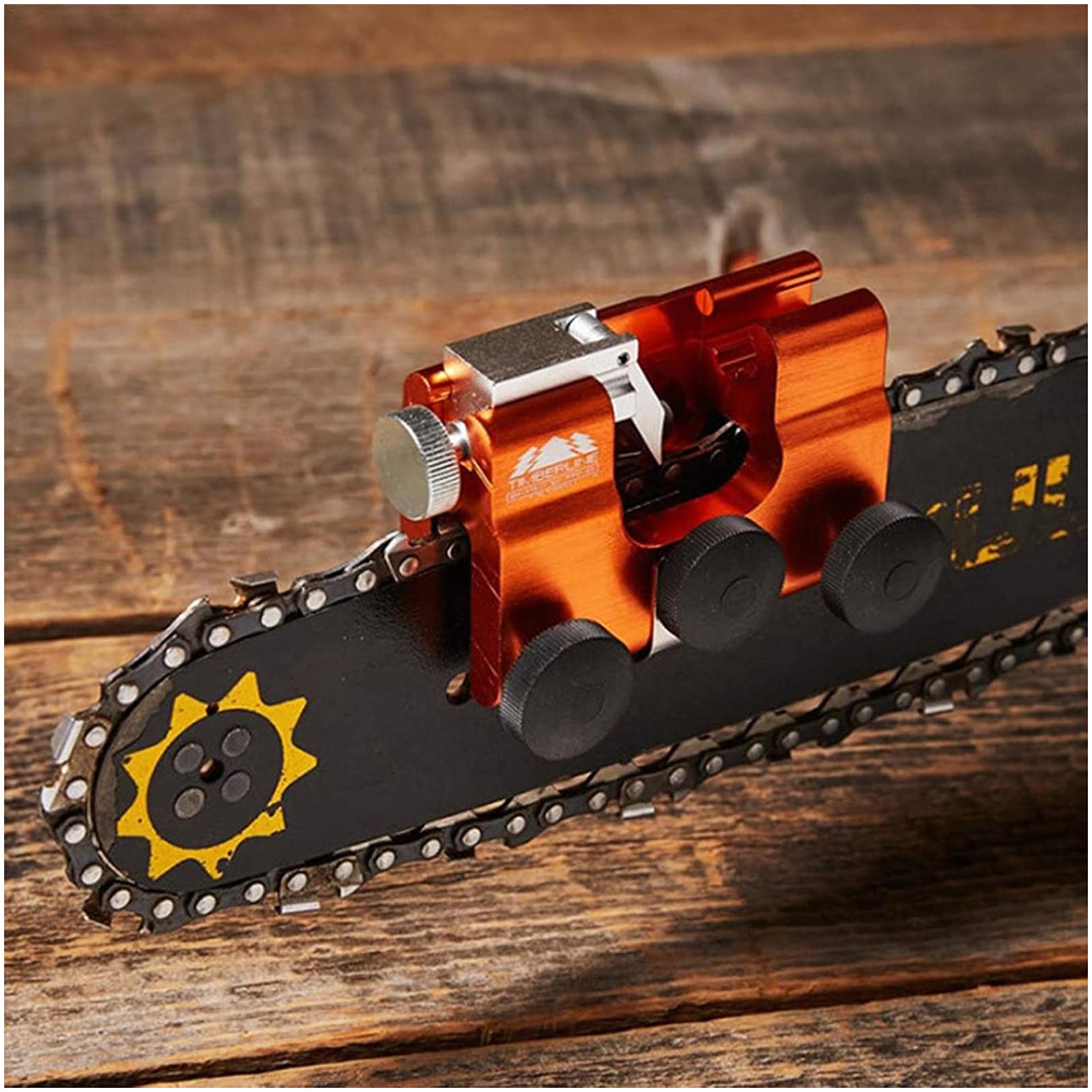 YSDQ Chainsaw Chain Sharpening Jig, Easy to Use Portable Timber-line Chainsaw Sharpening Kit, for All Kinds of Chain Saws & Electric Saws